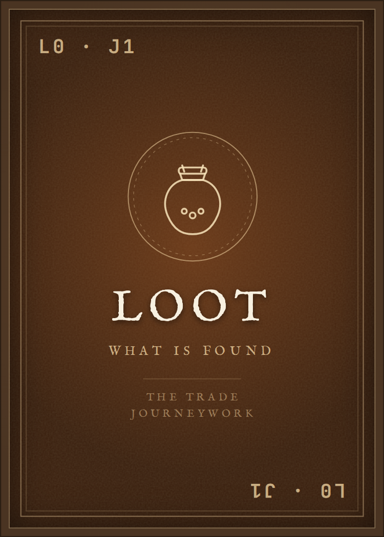 Loot deck back